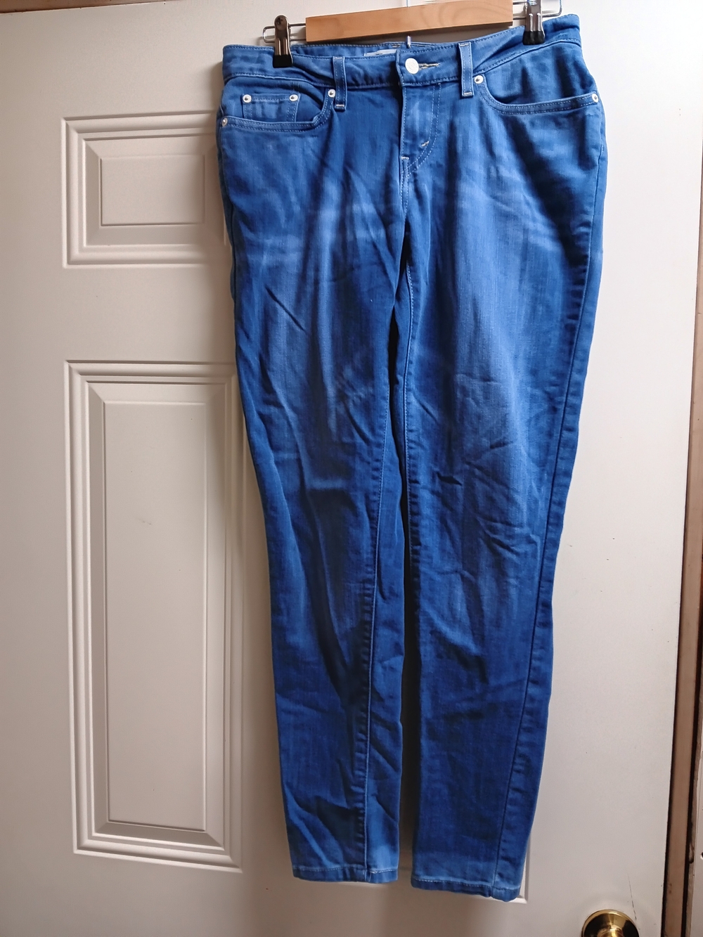 Levi's Women's Blue Denim Leggings